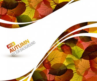 Pretty Autumn Backgrounds Art Vector