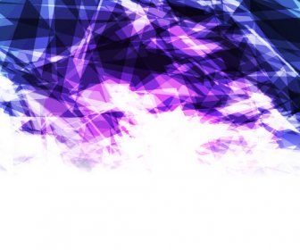 Purple And Blue Geometric Shapes Background