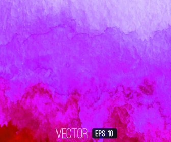 Purple Acuarela Antecedentes Vector Grunge