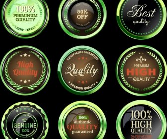 quality buttons collection shiny modern round decor