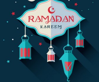Tarjeta De Felicitación De Holiday De Ramadán