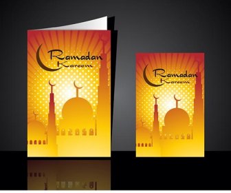 Ramadan Kareem Plakat Vorlage