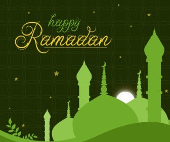 Ramadan-Vektor-Hintergrund