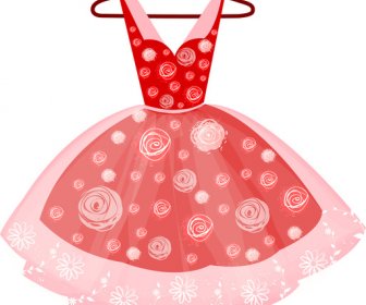 Realistic Drawing Of Little Red Dress