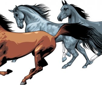 реалистичные работает лошадей векторной графики реалистичные работает лошадей векторной графики
