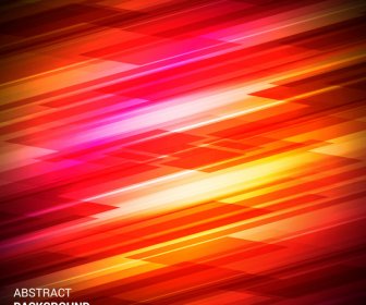 Red Abstract Light Background