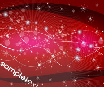 Kırmızı Soyut Shinning çizgiler