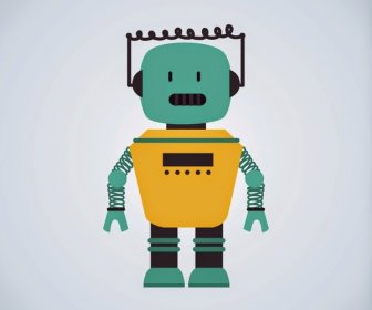 Robot Vector Characters