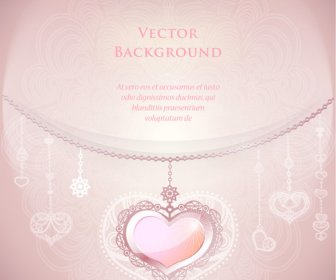Romantic Wedding Backgrounds Vector