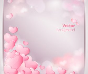 Vector Backgrounds De Casamento Romântico