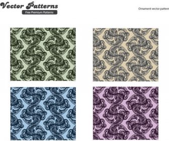 Rotating Decorative Pattern Background Vector