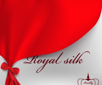 Royal Silk Geschenk-Karten-Vektor