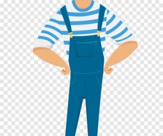 Sailor Icon Colored Cartoon Character
