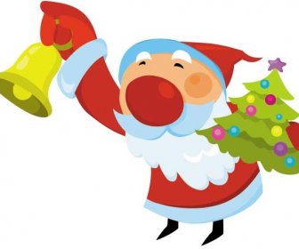 Санта-Клаус Картинки с вектором подарок