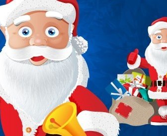 Santa Claus Vektor Karakter