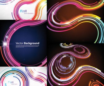 Science And Technology Abstract Background Design Elements