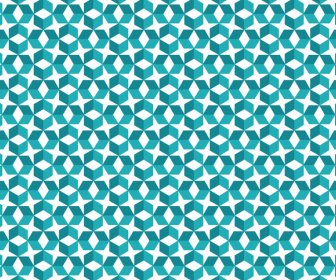 Nahtlose Geometrie Blau Bunte Muster Textur