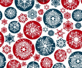 Seamless Snowflakes Background For The Christmas Event