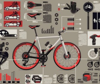 Set Of Economy Elements Infographics Design Vector