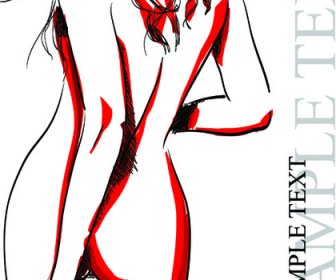 مجموعة من رسومات المتجهات طراز أزياء مرسومة اليد مجموعة من رسومات المتجهات طراز أزياء مرسومة اليد