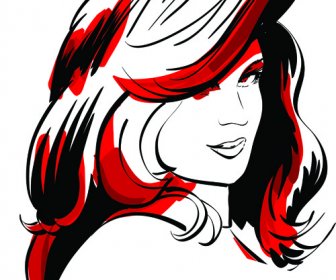 مجموعة من رسومات المتجهات طراز أزياء مرسومة اليد مجموعة من رسومات المتجهات طراز أزياء مرسومة اليد