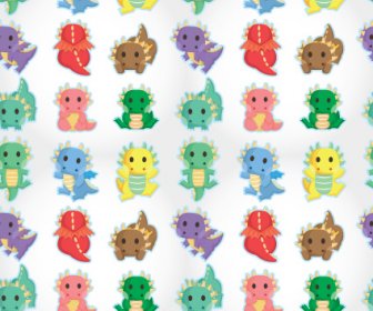 Set Of Paisley Baby Patterns Vector