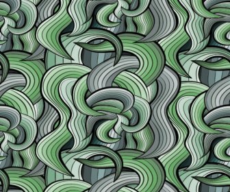 Set Of Snake Texture Pattern Vector