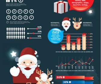 Set Of Year Infographic And Diagram Vector