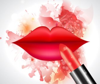 Sexy Lips And Lipstick Makeup