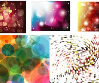 Shiny Abstract Light Background Vector Graphic