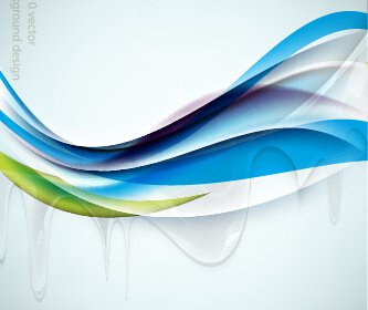 Shiny Abstract Wave Background Graphics Vector