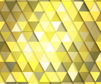 Vector Patrón De Triángulo Color Brillante