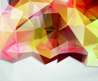 Shiny Geometry Concept Vector Background