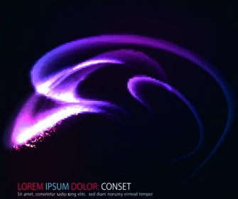 Shiny Purple Stylish Backgrounds Vector
