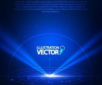 Brillante Luz Background Illustration Vector