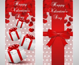 Mengatur Mengkilat Kartu Hadiah Hari Valentine