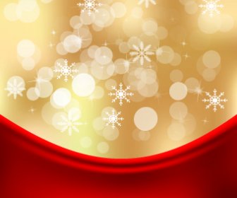 Shiny14 Christmas Snowflake Background Vector