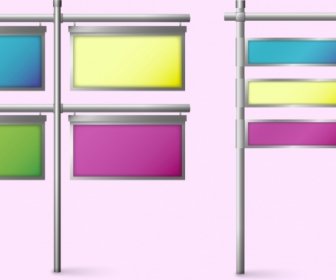 Panneau Suspendu Design Rectangulaire Coloré Style La Valeur