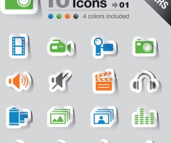 simple and practical icon11 vector