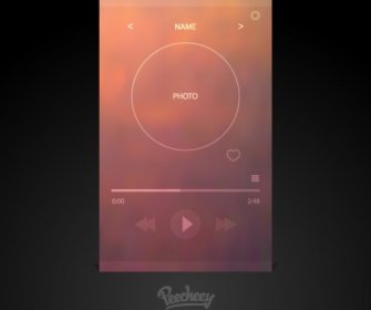 Einfacher Musikplayer Für Mobile Geräte