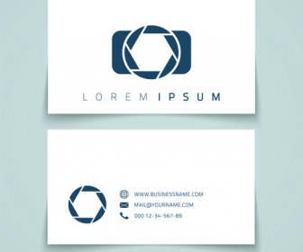 Simple Styles Business Cards Vectors