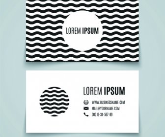 Simple Styles Business Cards Vectors