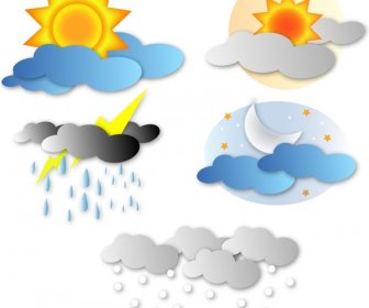 Einfach Wetter-icons