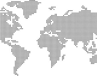 Simple World Maps Vector