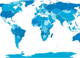 Simple World Maps Vector