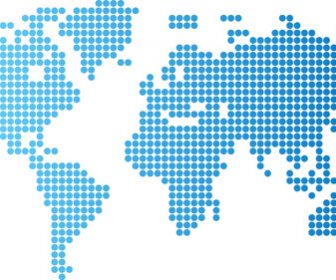 Simple World Maps Vector