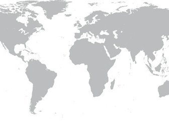 Simple World Maps Vector