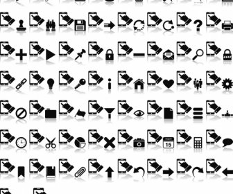 smartphone with overlays and mirroring effect