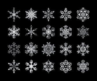 Schneeflocke Muster