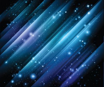 Space Object Backgrounds Vector Set